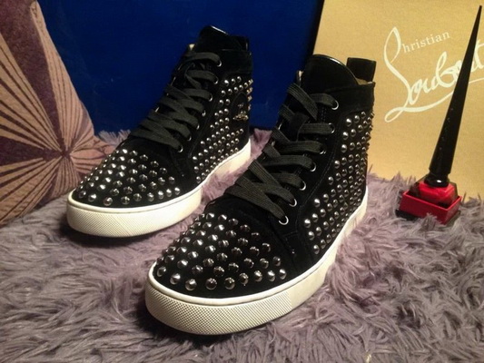 Christian Louboutin High-Top Fashion Men Shoes--007